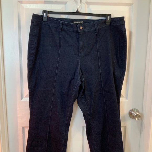 CATO DENIM PANTS PLUS SIZE 24 - Picture 3 of 6